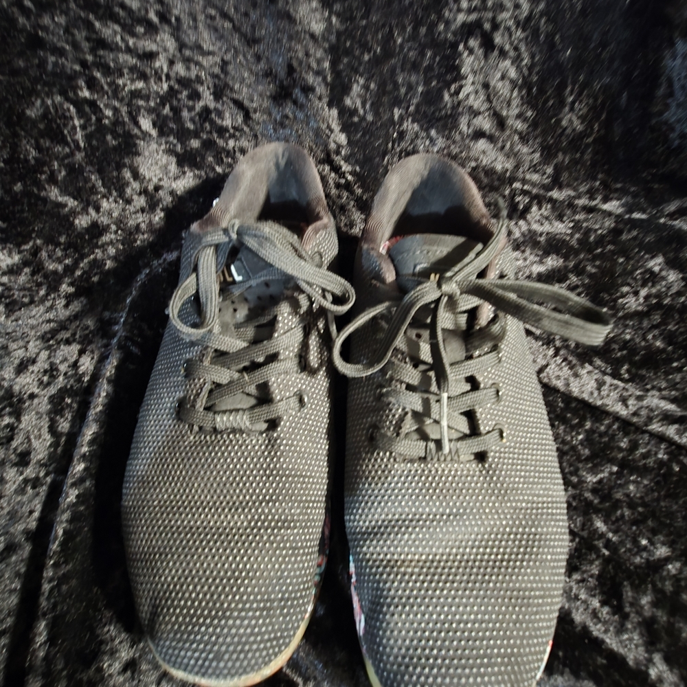 NOBULL Black Athletic Shoes with Colorful Soles - Picture 3 of 5